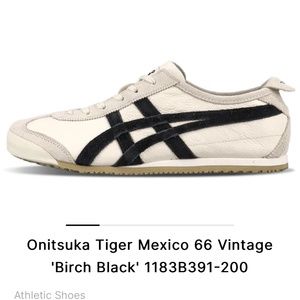 NEW onitsuka tiger mexico 66 birch black